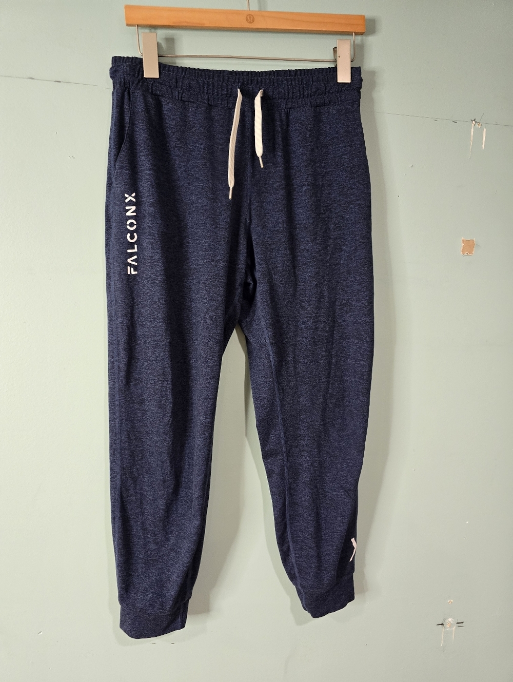 Vuori Performance Jogger Pants Womens S Midnight Heather Blue Dreamknit VW303